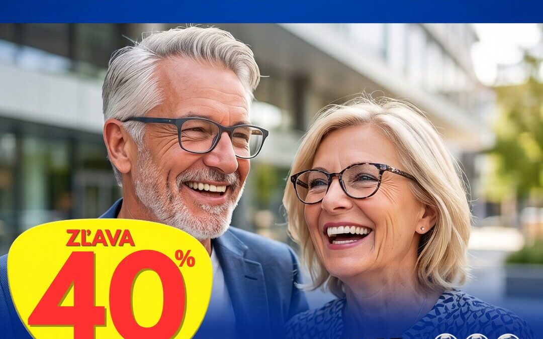 Multifokálne okuliarové sklá v zľave 40%!